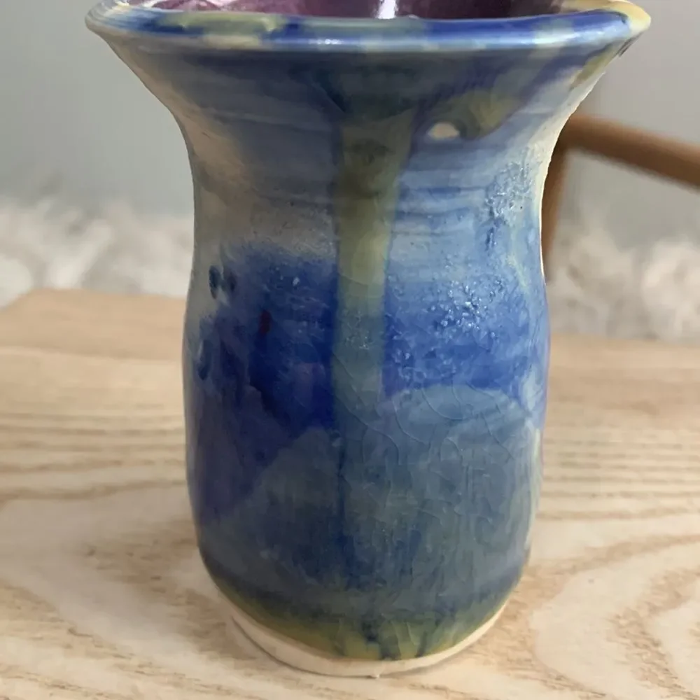 Handmade Small Studio Art Pottery Vase